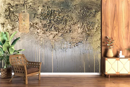 Fotótapéta Golden Forest, 312 x 219 cm