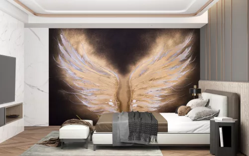Fotótapéta Golden Wings, 312 x 219 cm
