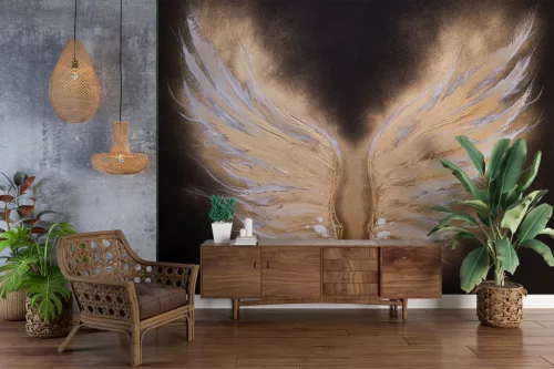 Fotótapéta Golden Wings, 312 x 219 cm