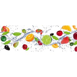 FRUITS öntapadós konyhai poszter, 180x60 cm