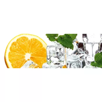 LEMON AND ICE öntapadós konyhai poszter, 180x60 cm