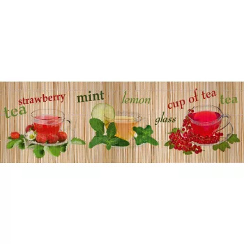 TEA öntapadós konyhai poszter, 180x60 cm
