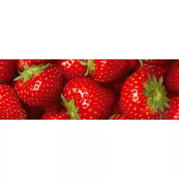 STRAWBERRY öntapadós konyhai poszter, 180x60 cm