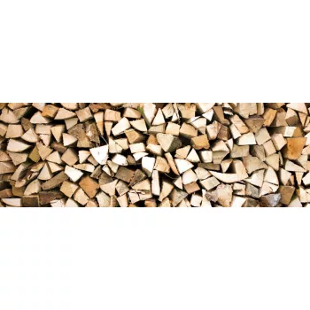TIMBER LOGS öntapadós konyhai poszter, 180x60 cm