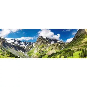 MOUNTAINS öntapadós konyhai poszter, 180x60 cm