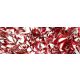 RED CRYSTAL öntapadós konyhai poszter, 180x60 cm