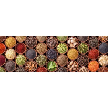 SPICE BOWLS öntapadós konyhai poszter, 180x60 cm