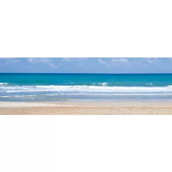 EMPTY BEACH öntapadós konyhai poszter, 180x60 cm