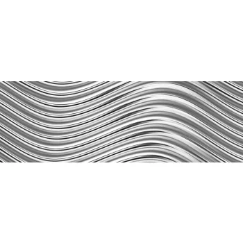 SILVER RIPPLING öntapadós konyhai poszter, 180x60 cm