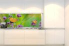 BUTTERFLIES öntapadós konyhai poszter, 180x60 cm