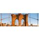 BROOKLYN BRIDGE PANORAMA öntapadós konyhai poszter, 180x60 cm