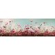 COSMOS FLOWERS öntapadós konyhai poszter, 180x60 cm