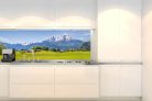 IDYLLIC ALPINE VIEW öntapadós konyhai poszter, 180x60 cm