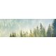 FOG ABOVE FOREST öntapadós konyhai poszter, 180x60 cm