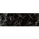 BLACK MARBLE DECORATIVE DESIGN öntapadós konyhai poszter, 180x60 cm