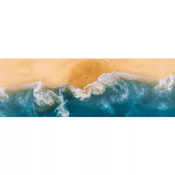 BLUE OCEAN öntapadós konyhai poszter, 180x60 cm