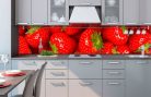 STRAWBERRY öntapadós konyhai poszter, 260x60 cm