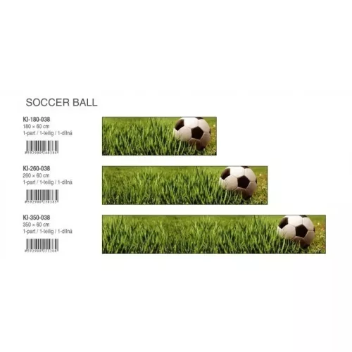 SOCCER BALL öntapadós konyhai poszter, 260x60 cm