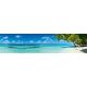 PARADISE BEACH öntapadós konyhai poszter, 260x60 cm
