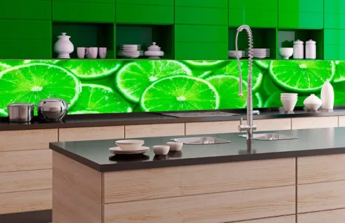 LIME öntapadós konyhai poszter, 350x60 cm