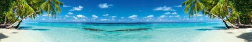 PARADISE BEACH öntapadós konyhai poszter, 350x60 cm