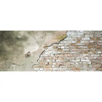   GRUNGE WALL fotótapéta, poszter, vlies alapanyag, 375x150 cm