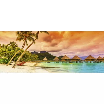 POLYNESIA fotótapéta, poszter, vlies alapanyag, 375x150 cm