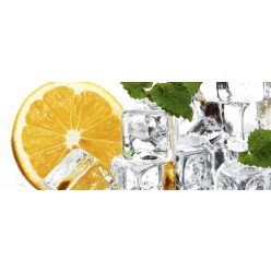   LEMON AND ICE fotótapéta, poszter, vlies alapanyag, 375x150 cm