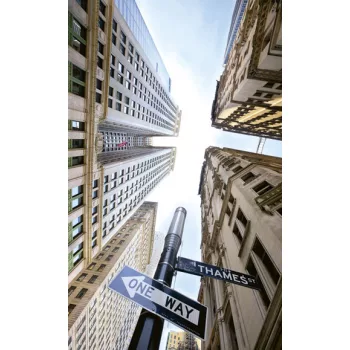   BROADWAY SKYSCRAPERS fotótapéta, poszter, vlies alapanyag, 150x250 cm
