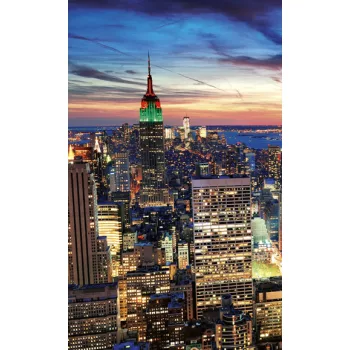   NY SKYSCRAPERS fotótapéta, poszter, vlies alapanyag, 150x250 cm
