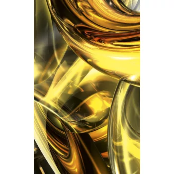   GOLDEN WIRES fotótapéta, poszter, vlies alapanyag, 150x250 cm