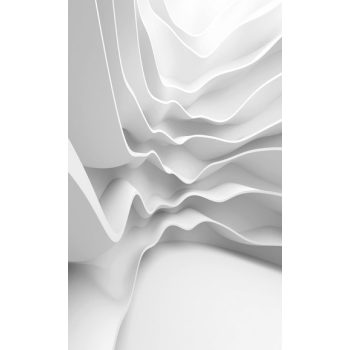   FUTURISTIC WAVE fotótapéta, poszter, vlies alapanyag, 150x250 cm