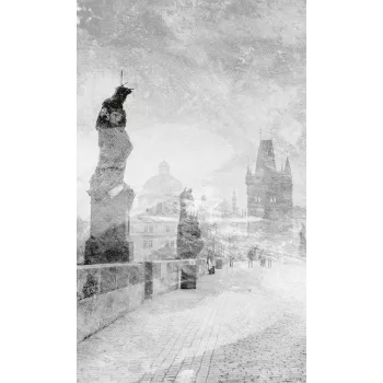   Károly híd, Prága fotótapéta, poszter, vlies alapanyag, 150x250 cm