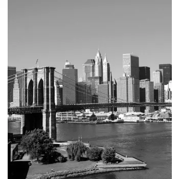   MANHATTAN GRAY fotótapéta, poszter, vlies alapanyag, 225x250 cm
