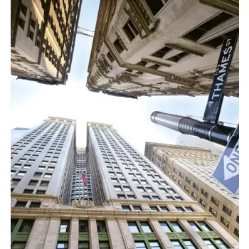   BROADWAY SKYSCRAPERS fotótapéta, poszter, vlies alapanyag, 225x250 cm