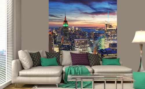 NY SKYSCRAPERS fotótapéta, poszter, vlies alapanyag, 225x250 cm