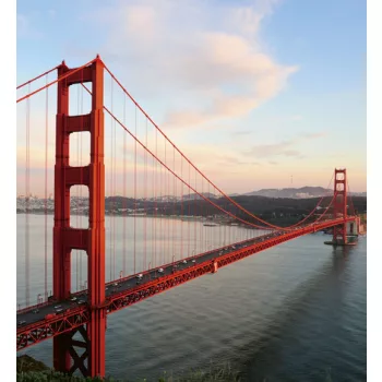   GOLDEN GATE fotótapéta, poszter, vlies alapanyag, 225x250 cm