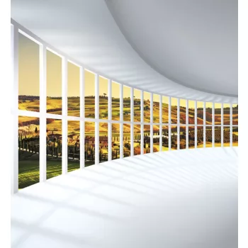   ROUNDED HALL fotótapéta, poszter, vlies alapanyag, 225x250 cm