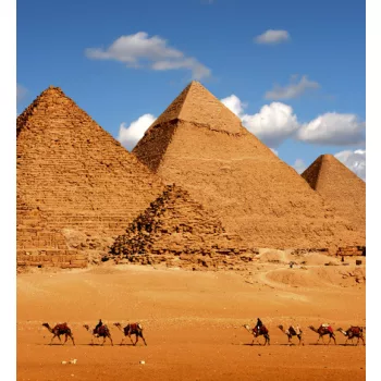   EGYPT PYRAMID fotótapéta, poszter, vlies alapanyag, 225x250 cm