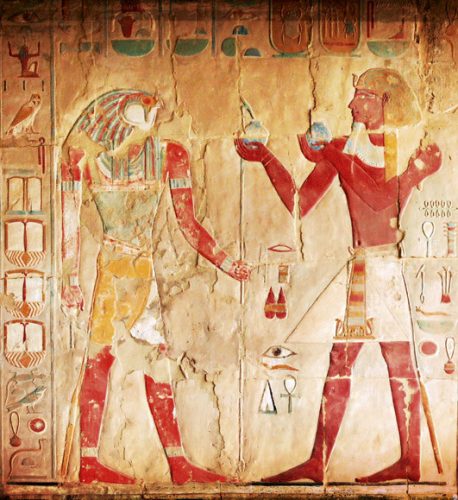EGYPT PAINTING fotótapéta, poszter, vlies alapanyag, 225x250 cm
