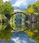 ARCH BRIDGE fotótapéta, poszter, vlies alapanyag, 225x250 cm