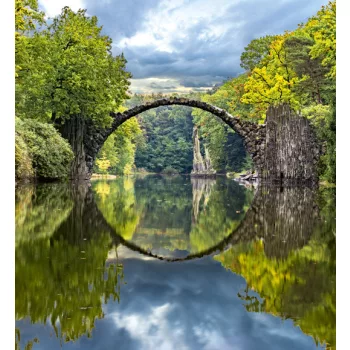   ARCH BRIDGE fotótapéta, poszter, vlies alapanyag, 225x250 cm