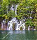 PLITVICE LAKES fotótapéta, poszter, vlies alapanyag, 225x250 cm