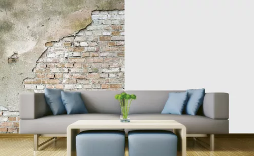 GRUNGE WALL fotótapéta, poszter, vlies alapanyag, 225x250 cm
