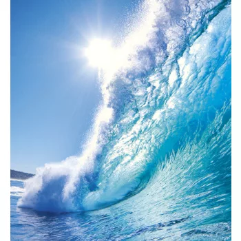 WAVE fotótapéta, poszter, vlies alapanyag, 225x250 cm