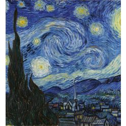   STARRY NIGHT - Van Gogh fotótapéta, poszter, vlies alapanyag, 225x250 cm