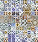 PORTUGAL TILES fotótapéta, poszter, vlies alapanyag, 225x250 cm