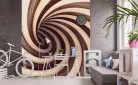TWISTED TUNEL fotótapéta, poszter, vlies alapanyag, 225x250 cm