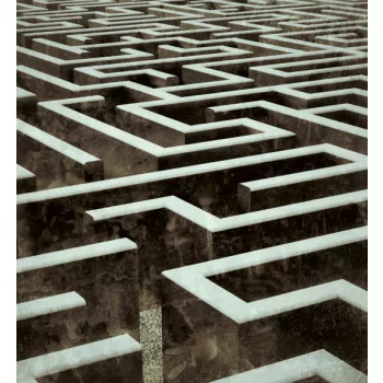 LABYRINTH fotótapéta, poszter, vlies alapanyag, 225x250 cm