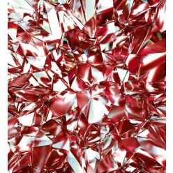   RED CRYSTAL fotótapéta, poszter, vlies alapanyag, 225x250 cm